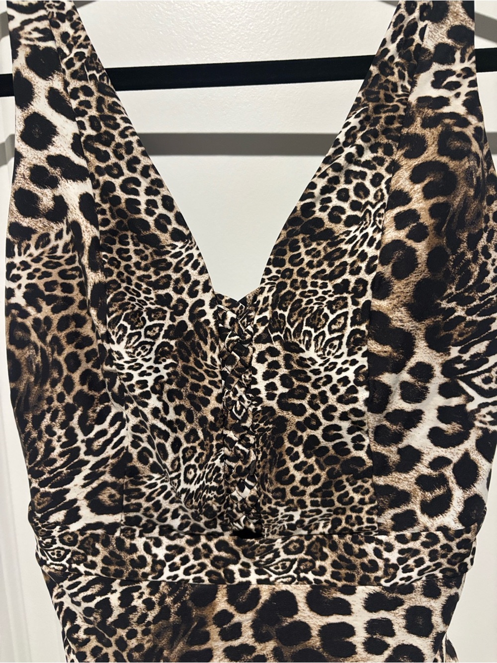 Sea Level Macrame Wild Side Plunge 🐆 - Picture 5 of 10